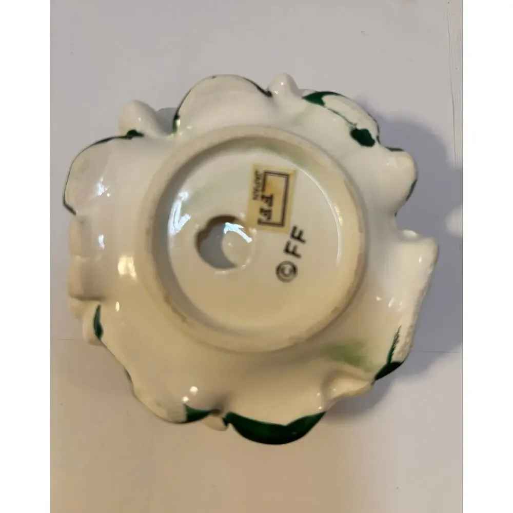 Fitz & Floyd Porcelain Candle Holder Base.